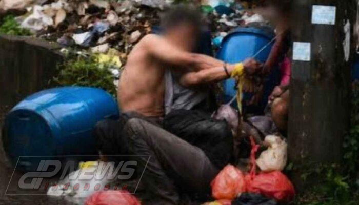 Tiga Terduga Pelaku Pencurian Motor Diikat di Tiang Listrik di Cikarang Barat