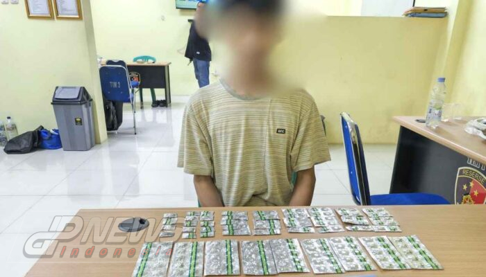 Edarkan Pil Tramadol Tanpa Izin, Pria 21 Tahun Digelandang ke Polsek Babelan