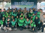 Ratusan Ojol Cianjur Bersilaturahmi dengan Polres, Keluhan Knalpot Brong Jadi Sorotan