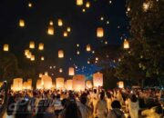 Ribuan Lampion Terbang Hiasi Langit Borobudur pada Perayaan Waisak 2026