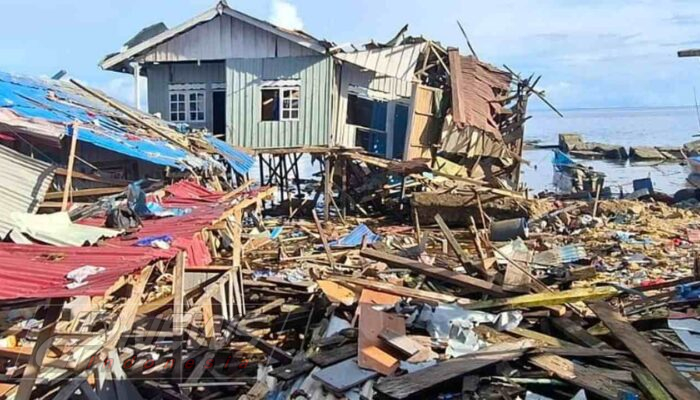 Ledakan Diduga Bom Perang Dunia II di Biak Papua Tewaskan 6 Orang, Puluhan Rumah Hancur