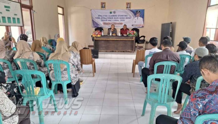 Camat Mande Pimpin Rembug Stunting di Desa Kutawaringin, Tekankan Kolaborasi dan Pencegahan Pernikahan Dini