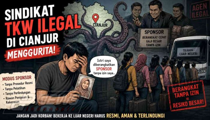 Sindikat PMI Ilegal di Cianjur Diduga Kian Menggurita, Seorang Suami Kehilangan Istri yang Diberangkatkan Tanpa Izin