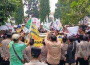 Demo Ricuh di Kantor ATR/BPN Kabupaten Bogor, Petani dan Mahasiswa Tuntut Penolakan Klaim Lahan PT BSS