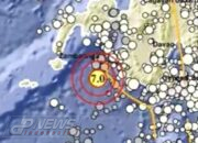 Gempa 7,7 SR Guncang Kepulauan Sangihe, Puluhan Rumah Rusak dan Warga Sempat Panik