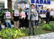 Aliansi MBG Watch Gelar Aksi Demo di Kantor Badan Gizi Nasional, Desak Segel Gedung