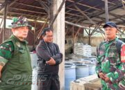 Satgas Citarum Harum Sektor 6 Sidak Pabrik Pupuk Cair di Hegarmanah, Tidak Ada Ruang Bagi Pencemar Sungai