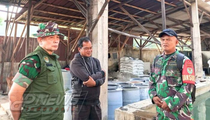 Satgas Citarum Harum Sektor 6 Sidak Pabrik Pupuk Cair di Hegarmanah, Tidak Ada Ruang Bagi Pencemar Sungai