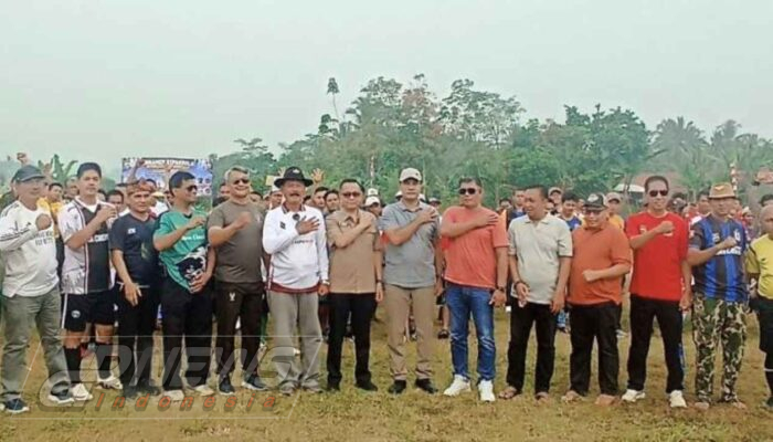 Turnamen Sepak Bola Antar-Instansi Meriahkan HUT ke-19 Kabupaten Bandung Barat di Cipeundeuy
