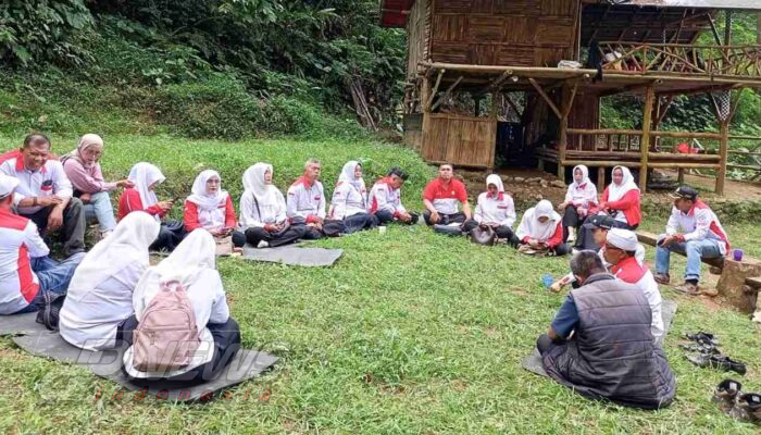 Rakor di Alam Terbuka Sarongge, ABPEDNAS Cianjur Finalisasi Jambore BPD Bersejarah Tingkat Kabupaten
