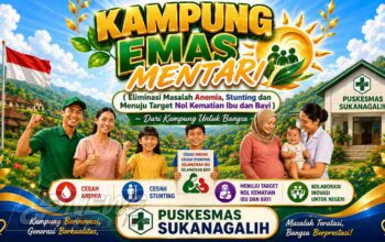 Kampung Emas Mentari Resmi Diluncurkan, Puskesmas Sukanagalih Perkuat Kolaborasi Wujudkan Generasi Sehat