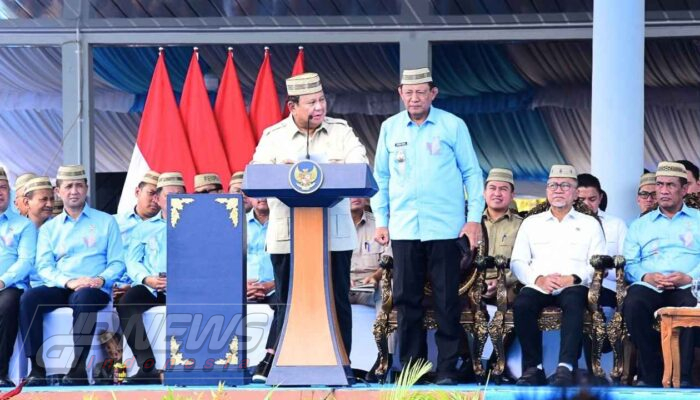 Presiden Prabowo Hadiri Puncak PENAS Petani dan Nelayan XVII di Gorontalo
