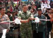 Dandim Cianjur Resmikan Jembatan Garuda, Perkuat Konektivitas dan Perekonomian Dua Desa di Cibinong