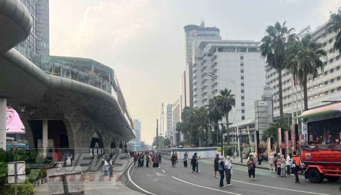Jalan Sudirman-Thamrin Ditutup Sementara Jelang Puncak HUT Jakarta ke-499