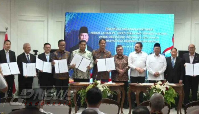 Pemerintah Terima Hibah 30 Hektare Lahan Meikarta untuk Rusun Subsidi