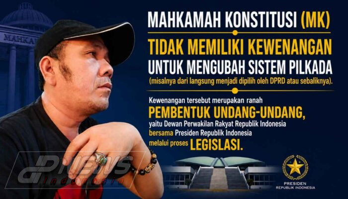 LKPM: Putusan MK Hanya Menegaskan Pilkada Langsung, Bukan Menutup Peluang Perubahan Sistem