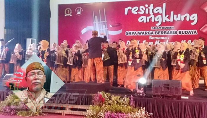 Resital Angklung ke-3 di Cianjur, Tom Maskun Dorong Pelestarian Budaya Sekaligus Serap Aspirasi Warga