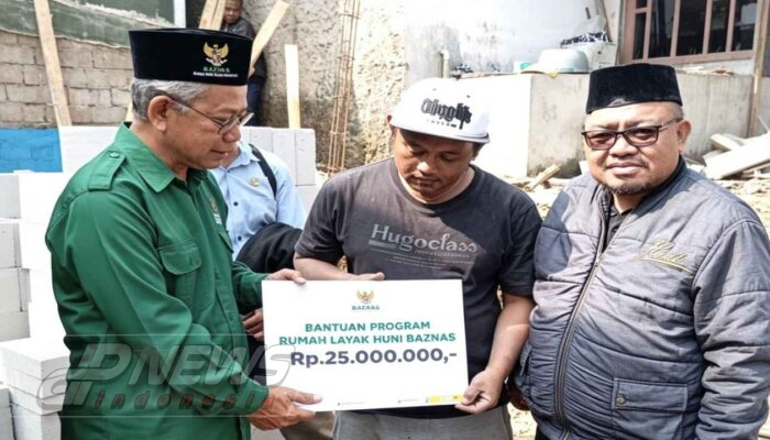 BAZNAS Pusat Salurkan Bantuan Rutilahu untuk Dua Warga Cianjur, Masing-masing Terima Rp 25 Juta
