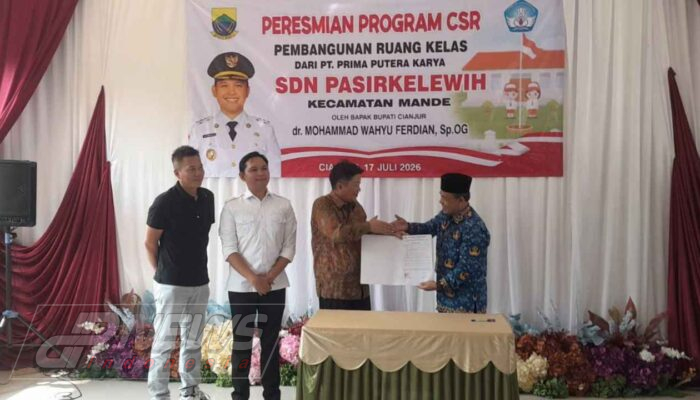 Bupati Cianjur Resmikan Gedung Baru SDN Pasirkeuleuwih, Dekatkan Akses Pendidikan ke Permukiman Warga