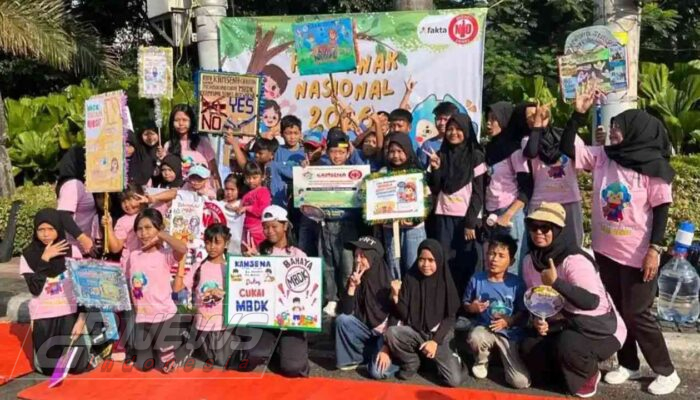 Lewat Seni di CFD, Fakta Indonesia Edukasi Bahaya Minuman Berpemanis bagi Anak