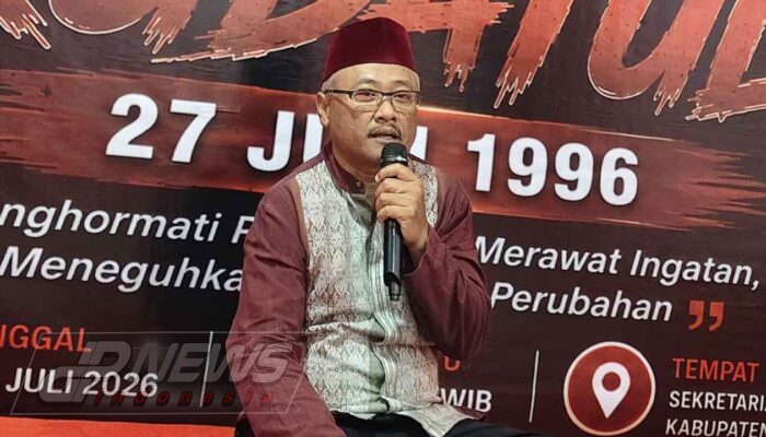 DPC PDI Perjuangan Cianjur Gelar Malam Renungan Kudatuli 1996, Teguhkan Komitmen Merawat Demokrasi dan Semangat Perjuangan