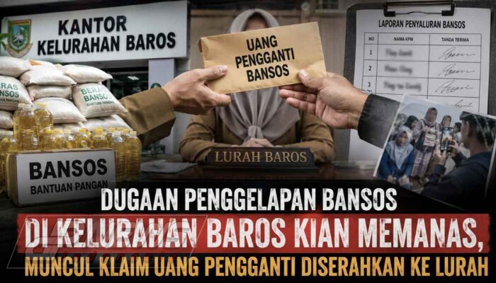Dugaan Penggelapan Bansos di Kelurahan Baros Kian Memanas, Muncul Klaim Uang Pengganti Diserahkan ke Lurah
