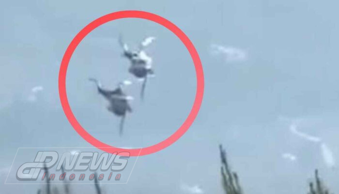 Dua Helikopter Pemadam Kebakaran Bertabrakan di Udara Barat Athena, Dua Awak Tewas