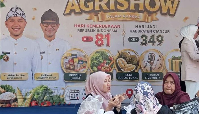 Agrishow 2026 Cianjur Promosikan Produk Unggulan Pertanian dan UMKM, Perkuat Hilirisasi Pangan Lokal