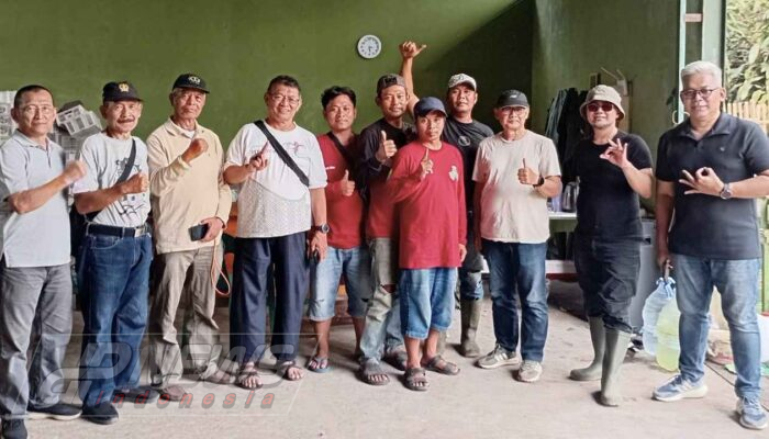 Dinas Lingkungan Hidup Cianjur Tinjau TPS3R Bina Warga di Desa Bobojong Mande