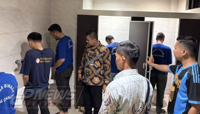 Perkuat Deteksi Dini, Lapas Cianjur Gelar Razia Mendadak dan Tes Urine Warga Binaan