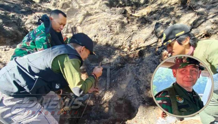 Tim Gabungan Terus Padamkan Titik Panas di Kawah Wadon TNGGP