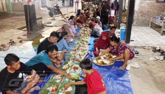 Malam Wungon HUT ke-81 RI, Warga Dukuh Dronjong Perkuat Silaturahmi dan Gotong Royong