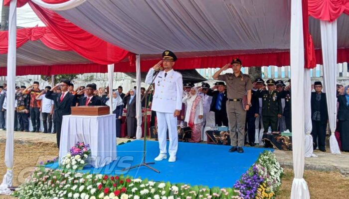 Upacara HUT ke-81 RI di Kecamatan Maja Berlangsung Khidmat