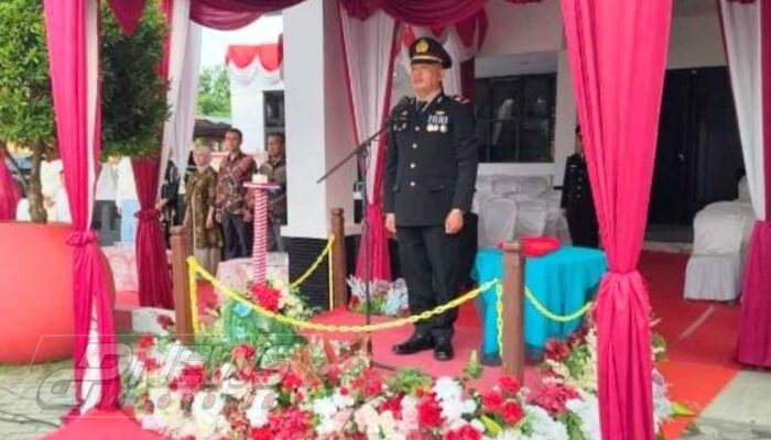 Upacara Penurunan Bendera HUT ke-81 RI di Cikarang Utara Berlangsung Khidmat