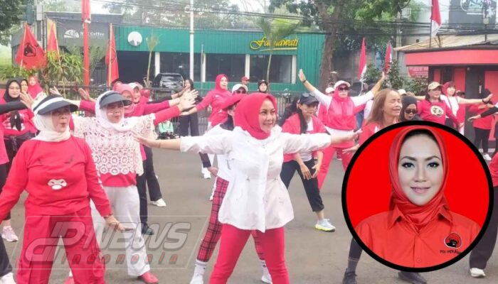 Ratusan Ibu di Cianjur Semarakkan HUT ke-81 RI dengan Bellydance dan Salsa