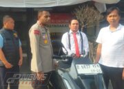 Polsek Cikarang Utara Kembalikan Motor Hilang kepada Pemiliknya
