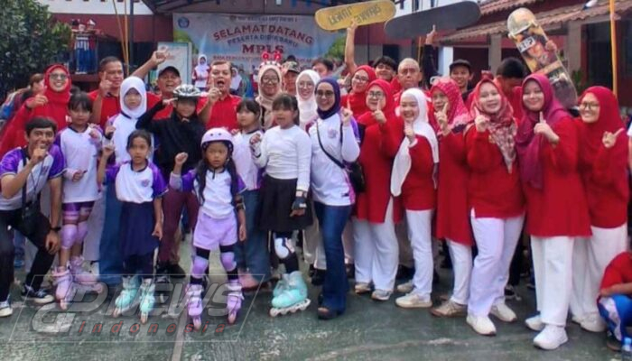 PORSESOSI Cianjur Goes to Skul Kenalkan Skateboard dan Sepatu Roda kepada Pelajar