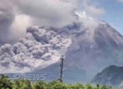 Gunung Merapi Luncurkan Awan Panas Guguran 2 Km ke Hulu Kali Sat dan Putih