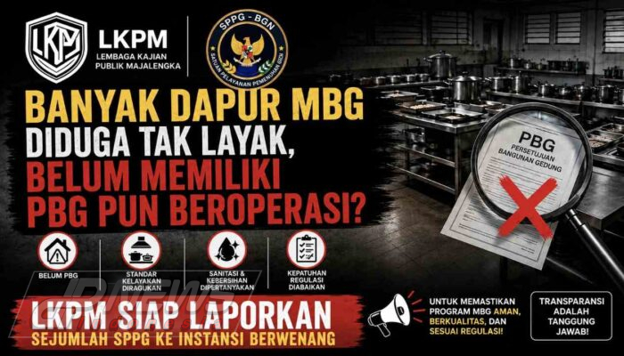 LKPM Soroti Dugaan Legalitas dan Kelayakan Sejumlah SPPG MBG di Majalengka