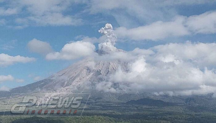 Anak Krakatau dan Semeru Erupsi Pagi Ini, Status Keduanya Tetap Siaga
