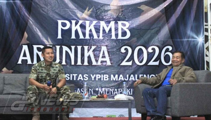 200 Mahasiswa Universitas YPIB Majalengka Ikuti PKKMB, Dandim Bekali Wawasan Kebangsaan