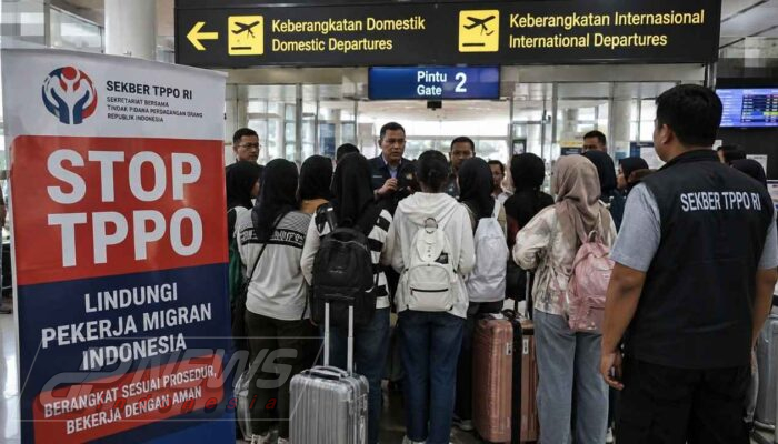 1 Dari 15 CPMI Diduga Hendak Dikirim Non-Prosedural ke Arab Saudi Digagalkan di Bandara Halim