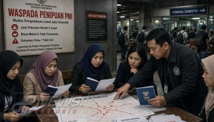 Sekber TPPO Ungkap Modus Baru Pengiriman CPMI via Rute Domestik dan Singapura