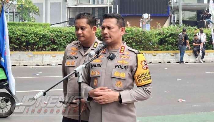 Konvoi Motor Buruh Padati Sudirman, Polisi Tegaskan Bundaran HI Bukan Titik Demonstrasi