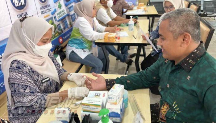 Lapas Cianjur Gelar Cek Kesehatan Gratis, 150 Warga Binaan dan Pegawai Jalani Pemeriksaan Deteksi Dini Penyakit