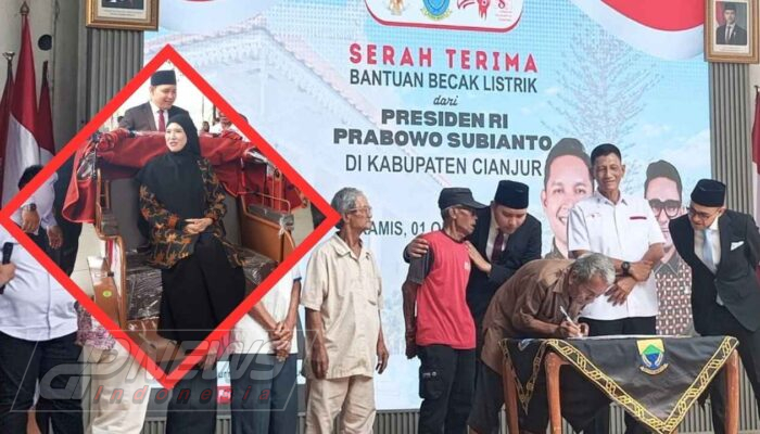 120 Tukang Becak Lansia Cianjur Terima Bantuan Becak Listrik dari Presiden Prabowo