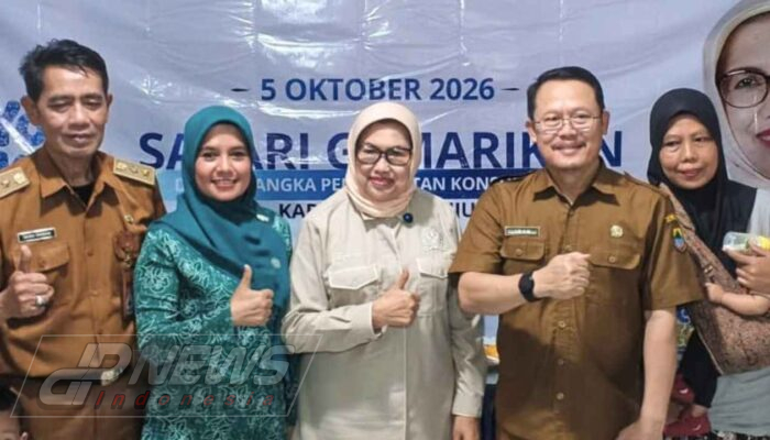 Gemarikan di Sawah Gede, Endang Thohari Dorong Warga Tingkatkan Konsumsi Ikan