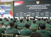 Presiden Prabowo Kumpulkan 800 Perwira Tinggi TNI-Polri di Istana, Bahas Kondisi dan Tantangan Nasional