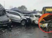 Polisi Tangani Tabrakan Beruntun 15 Kendaraan di Tol Cipularang KM 91, Satu Sopir Luka Berat