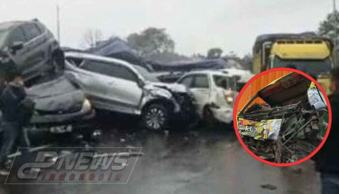 Polisi Tangani Tabrakan Beruntun 15 Kendaraan di Tol Cipularang KM 91, Satu Sopir Luka Berat